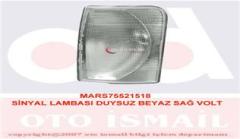 SİNYAL LAMBASI DUYSUZ BEYAZ SAĞ VOLT