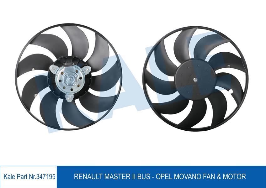 FAN MOTORU MASTER 01 MOVANO 01 1.9DCI-2.2DCI-2.5DCI KLİMASIZ
