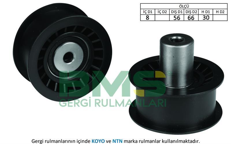EKSANTRİK GERGİ RULMANI YÖN MAKARASI POLO 1.4 16V 96-99 -CORDOBA-IBIZA 1.4i 16V-GOLF 5 1.0 AHF