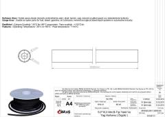 DIŞTAN ÖRGÜLÜ BENZİN YAKIT HORTUMU 5.0 mm x 10.0 mm NBR-B TİPİ-MAKARALI