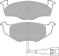 FREN BALATASI ÖN SKODA FABİA. PRAKTİK / VW POLO. POLO BLUEMOTİON 10/99