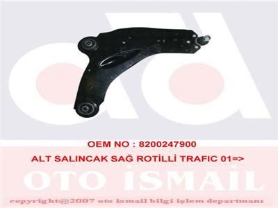 ALT SALINCAK KOMPLE SAĞ TRAFIC 2 1.9DCI-2.0-2.5DTI-2.5DCI-VIVARO 1.9DTI-2.0 16V-2.0CDTI-2.5DTI 01