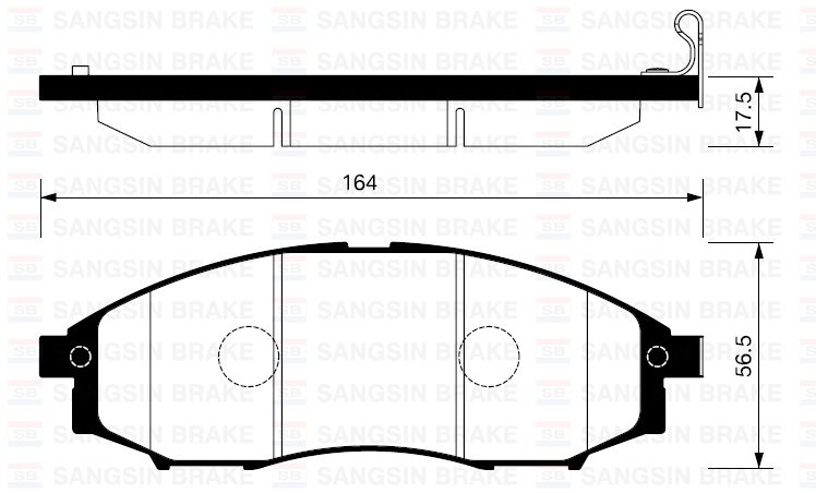 ÖN FREN BALATA NISSAN SKYSTAR 2.5L YD25DDTi D22 4x2 4x4 03- / PATHFINDER 3.2L QD32ETi R50 4x4 97-04