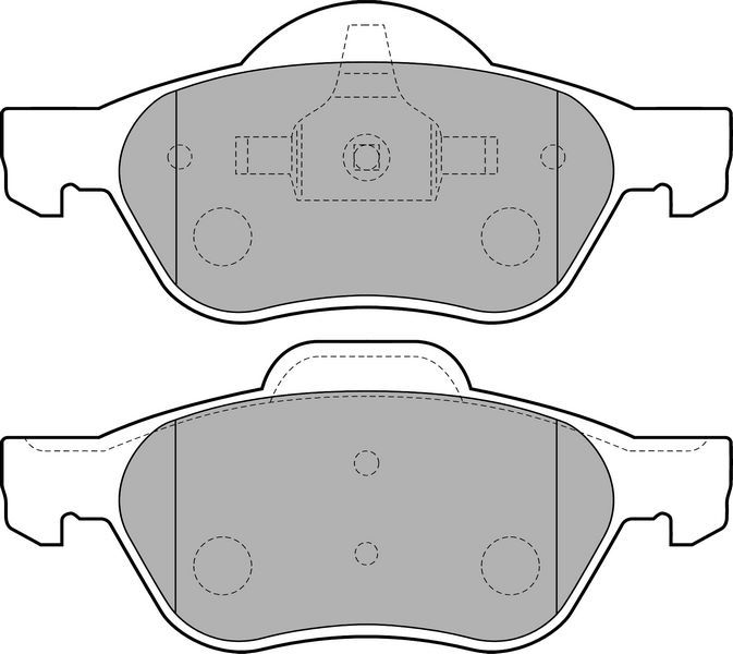 ÖN FREN BALATASI RENAULT LAGUNA 2 01>05 LAGUNA 3 07>15 MEGANE 2 02>