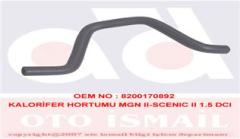 KALORİFER HORTUMU MEGANE 2-SCENIC 2 1.5 DCI