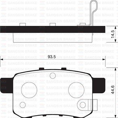 ARKA FREN BALATA HONDA ACCORD 2.0L R20A3 CU1 08-