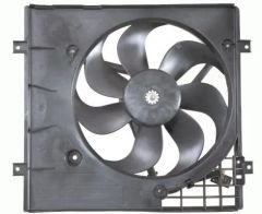 FAN MOTORU GOLF 4-POLO 95-99 -A3 96-03 LEON 99-06 TOLEDO 2-OCTAVIA 01-06 AC KLİMASIZ