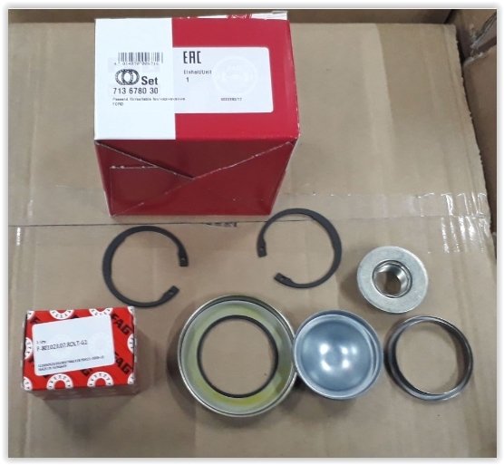 ARKA TEKER RULMANI FIESTA 5 01>08 FOCUS 1 98>04 FUSION 02>12 MAZDA 2 03>07 ABS SET