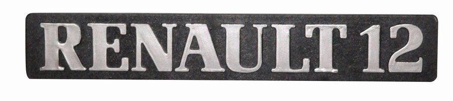 ARKA YAZI RENAULT 12 R12