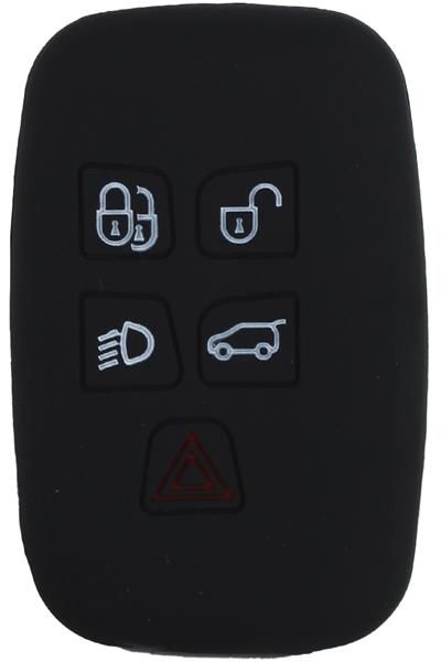 KONTAK ANAHTAR KUMANDA KORUYUCU KILIF SİLİKON 5 TUŞ SİYAH LAND ROVER