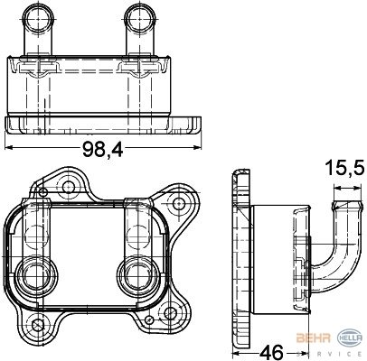 YAĞ SOĞUTUCUSU ASTRA G 1.7 DTİ 16V-CORSA C 1.7 DI-DTI-16V 00