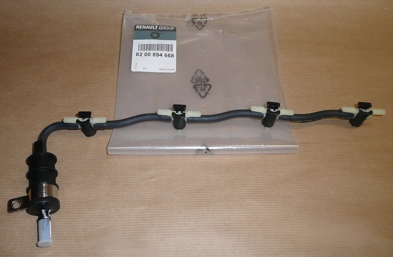 YAKIT RAMPASI ENJEKTÖR GERİ DÖNÜŞ BORUSU LAGUNA 3-LATITUDE-KOLEOS 2.0 DCİ M9R