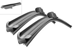 SİLECEK 60 40CM X2 FLATBLADE-MUZ TİPİ BMW 3 SERİ E92 COUPE-CABRIOLET 09/09