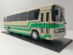 MAKET BOY:60-YÜKSEKLİK:17 CM 1:18 ÖLÇÜ MERCEDES OTOMARSAN O-302 KREM YEŞİL 76 KUŞAKLI