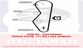 TRİGER KAYIŞI 111x190 111 DİŞ LADA SAMARA GD111H9-5P190 CT527 VEGA 1.6 06