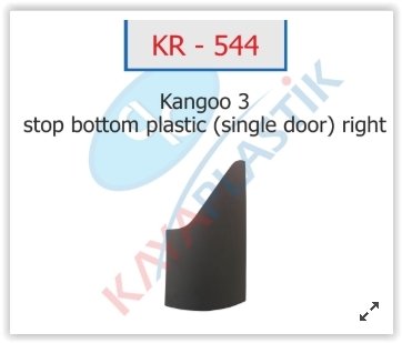 STOP ALT PLASTİĞİ SAĞ TEK KAPI KANGOO 3