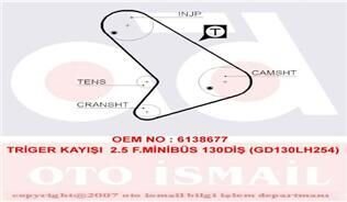 TRİGER KAYIŞI 130x254 TRANSIT V83 T12-T15 91 98
