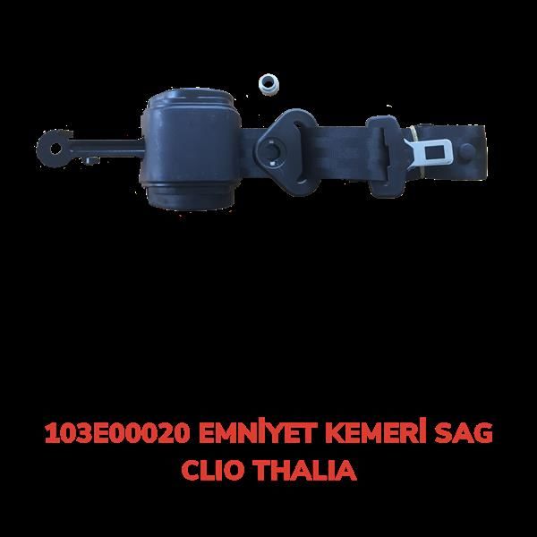 EMNİYET KEMERİ OTOMATİK SAĞ CLIO-THALIA