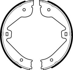 FREN BALATASI ARKA PARK FRENI LAND ROVER RANGE ROVER 3 L322 02>12 . VW TOUAREG PORSCHE CAYENNE 9PA AUDI Q7 4LB