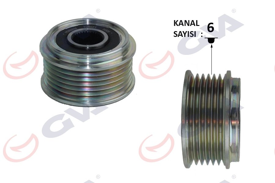 ALTERNATÖR KASNAĞI FOCUS 01-04 -FOCUS 2 04- -MONDEO 4 07- -CONNECT 02- 1.8TDCI