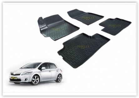 PASPAS 3D X-MAT HAVUZLU TOYOTA AURIS 07-13 SİYAH