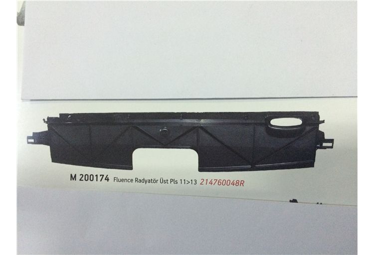 RADYATÖR ÜST PLASTİĞİ FLUENCE 2011-2013