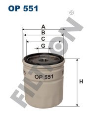 YAĞ FİLTRESİ OPEL KADETT-D 1.3 N 60HP 08/79-08/84