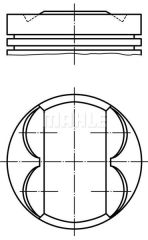 PİSTON SEGMAN 73.40mm STANDART CORSA D-E-AVEO 1.2 16V EURO 5 A12XER-XEL-B12XEL 63 KW 86PS