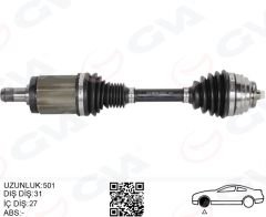 KOMPLE AKS ÖN SOL BMW X1 E84 09>15 501MM