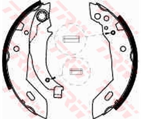 ARKA PABUÇ BALATA XSARA 97-05 205 83-94 306 93-01 309 89-93 ZX 93.97 GS8510 180x32