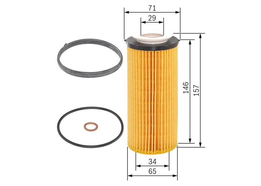 YAG FILTRESI BMW N57 E90 E92 E93 F10 F01 F07 E70 E71 E72