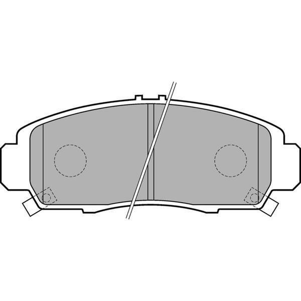 ÖN BALATA HONDA CIVIC SEDAN 07-11 FRV 07 GDB3268-GDB3240
