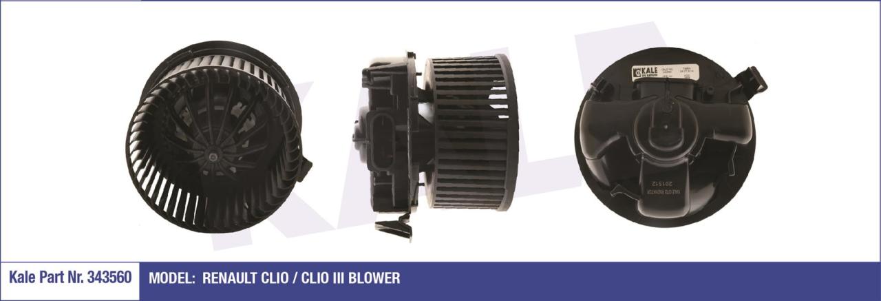 KALORİFER MOTORU 12V CLIO 3 1.2 16V-1.4 16V-1.6 16V-2.0 16V-1.5 DCI 05
