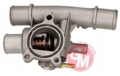 TERMOSTAT KOMPLE -METAL GÖVDE FIAT ALBEA-BRAVA-BRAVO-DOBLO-MAREA-MULTIPLA-PALIO-STILO-LANCIA DEDRA-L YBRA