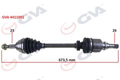 AKS ÖN SOL CLIO 2 1.6 16V