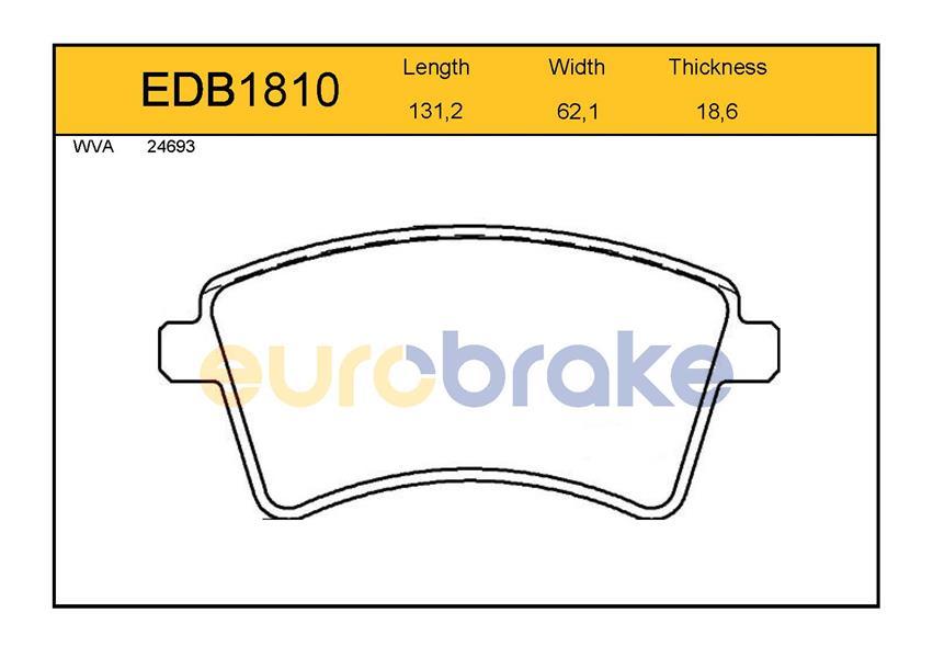 ÖN BALATA KANGOO 3 1.6 16V-1.5 DCI 02/08 MERCEDES CITAN 12 GDB1785-FDB4185W-LP2078