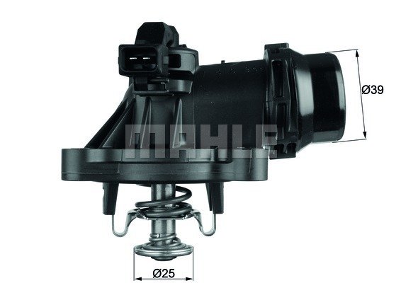 TERMOSTAT GOVDELI BMW N42 N43 N46 E90 E81 E87 E82 E46 E91 E92 E83 E84 E85 Z4