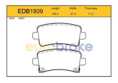 ARKA BALATA INSIGNIA 1.6-1.6T-1.8-2.0CDTI 08 GDB1784-FDB4209-LP2084