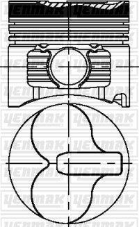 PISTON SEGMAN STANDART VANETTA CARGO LD23 96-