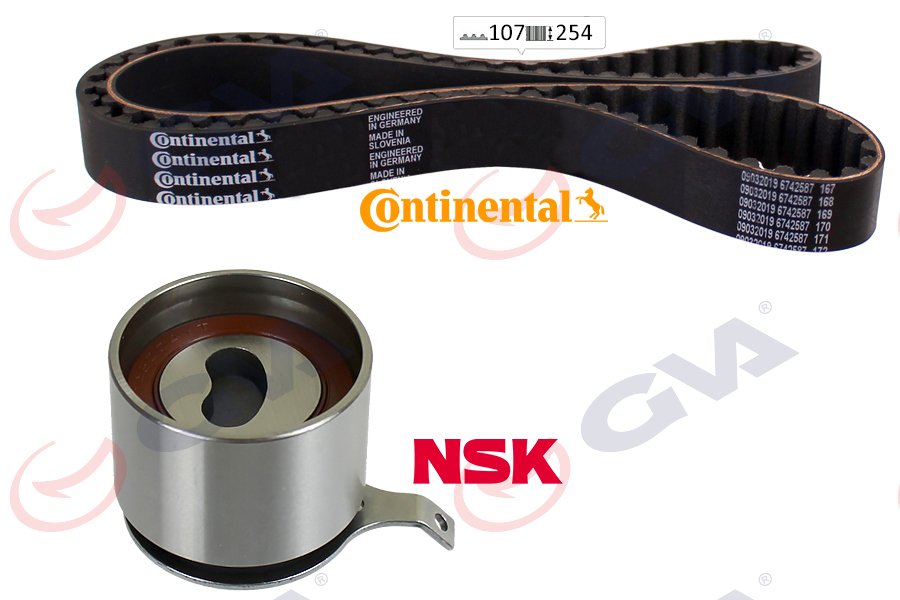 EKSANTRİK GERGİ KİTİ CHEVROLET MATIZ 05> DAEWOO DAMAS 95-98 -MATIZ 98>TICO 95-00 0.8 K015434XS 107 DİŞ