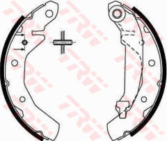 ARKA PABUÇ BALATA MATIZ 0.8 05 1.0 05 SPARK 0.8 05 1.0 05-10 1.2 10 180x31