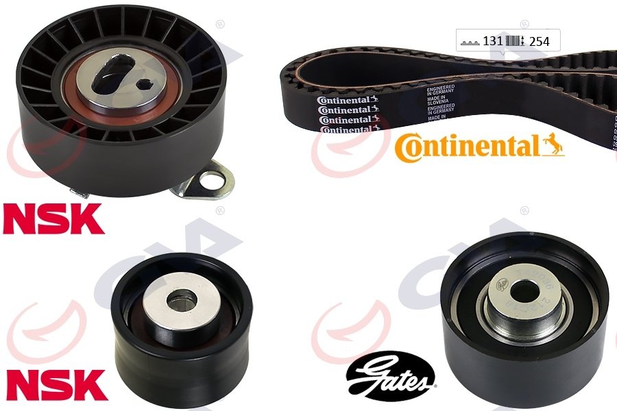 EKSANTRİK GERGİ KİTİ ESCORT 5-VI-VII 92>FIESTA 3 92-95 -MONDEO 93-96 1.6i 16V-1.8i 2.0 K035360XS CLX ZETEC