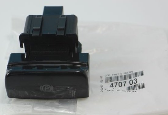 EL FREN DÜĞMESİ / BUTONU C4-C4 PİCASSO-P3008-P5008 MAT SİYAH EL FREN ANAHTARI