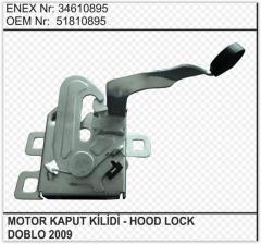 10895 MOTOR KAPUT KİLİDİ DOBLO-COMBO D 09 ORJ-MONTAJ