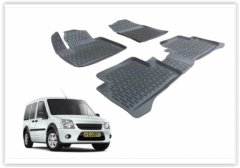 PASPAS 3D X-MAT HAVUZLU FORD CONNECT 02-15 SİYAH