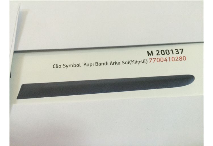 ARKA KAPI BANDI SOL LB CLİO SYMBOL 98-08 SEDAN