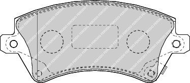 ÖN BALATA COROLLA 1.4-1.6-1.4VVTİ-1.6VVTİ-1.8 VVTİ 02-07 1.4 D4D 04-07 2.0D4D 02-07