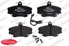 ÖN BALATA FİŞLİ RENAULT R9-R19-R21-CLIO 1-2-MEGANE 1-TWINGO-LOGAN-SANDERO-SOLENZA GDB 400