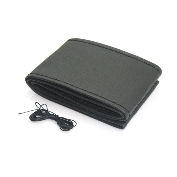 DİKİŞLİ DİREKSİYON KILIFI SİYAH DÜZ