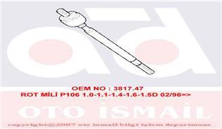x ROT MİLİ P106 1.0-1.1-1.4-1.6-1.5D 02/96